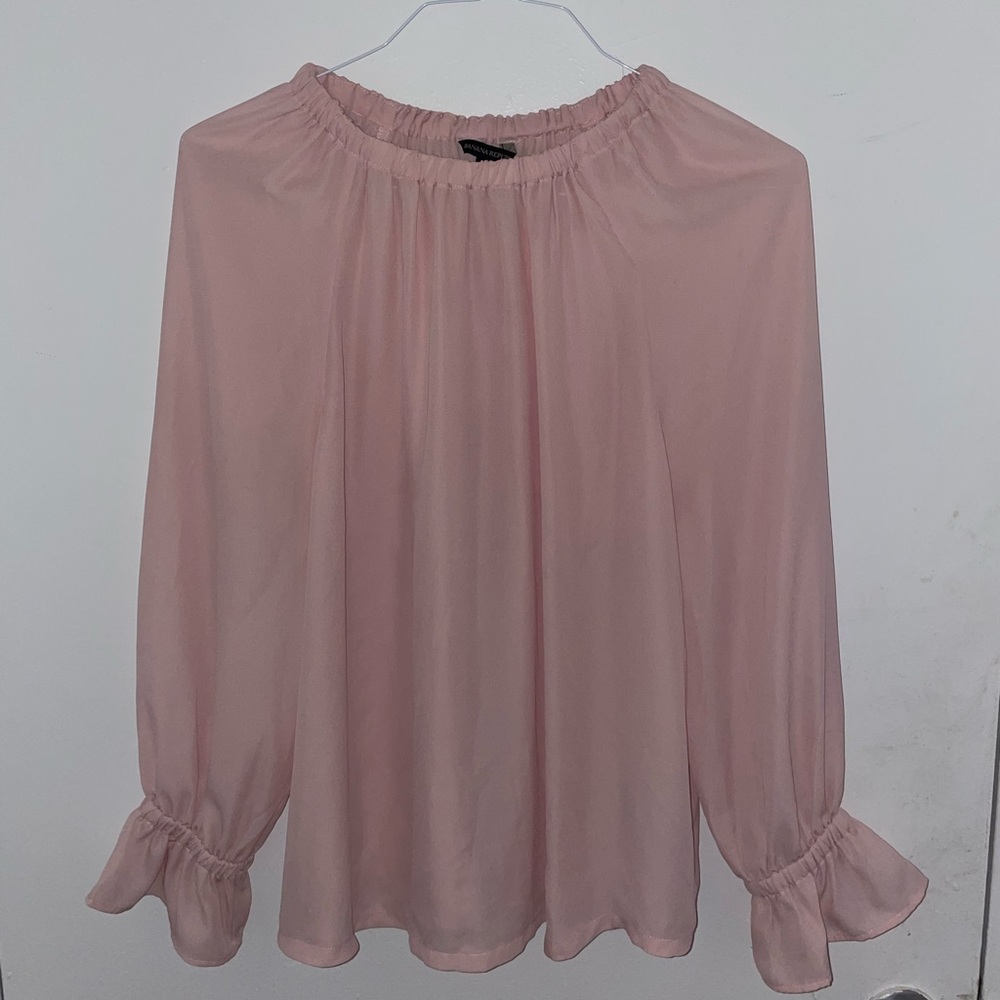 Pink Silk Blouse from BR